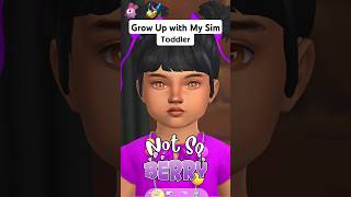 💜Grow Up with My Sim💜Not So Berry Plum thesims4 createasim eapartner ts4 [upl. by Chiarra289]