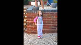 4 Year Old ICE Bucket Challenge cute [upl. by Handler122]