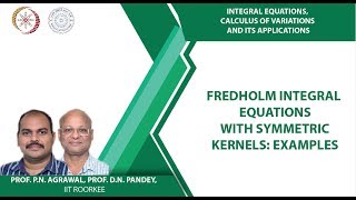 Fredholm integral equations with symmetric kernels Examples [upl. by Sewoll962]