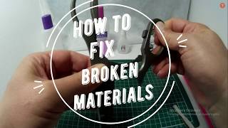 How To Fix Broken Materials  Fix a broken scissors  Makas Tamiri [upl. by Kahle742]