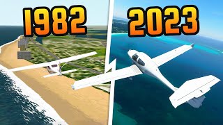 Evolution of Microsoft Flight Simulator NEW 19822023 [upl. by Kirt685]