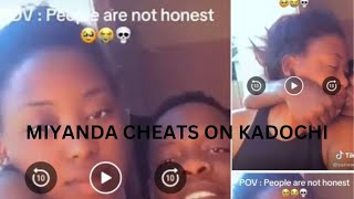 Miyanda Cheats on Kadochi ZM VIDEO What Happened [upl. by Sueaddaht]