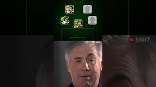 Carlo Ancelotti Pick Five A Side Team On Number 10 👌💯 [upl. by Annohsal286]