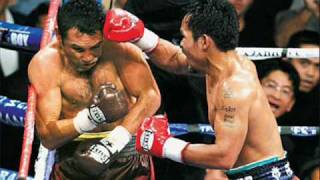 Pacquiao vs De la Hoya quotPacman PULVERIZED Golden Boyquot [upl. by Oirtemed]