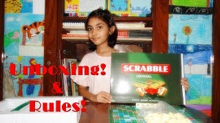 Unboxing Scrabble and Basic Rules for Beginners [upl. by Ephrem]