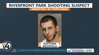 Riverfront Park shooting suspect arrested in Portland [upl. by Othilie]