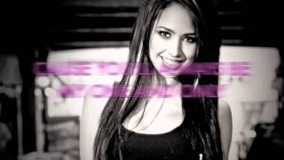 Jasmine Villegas Official Invincible Lyrics produced by Ryan Leslie [upl. by Holmann]