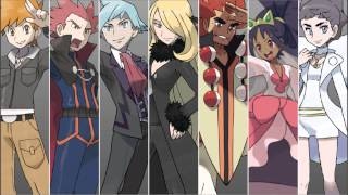 Pokemon All Champion Battle Themes RemixedRemastered [upl. by Yelroc947]