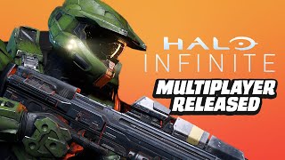 Halo Infinite Multiplayer Surprise Launch CoOp Forge Details Coming Soon  GameSpot News [upl. by Gibert]