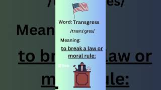 How to Pronounce Transgress in American Accent learnenglish learning [upl. by Aliac335]