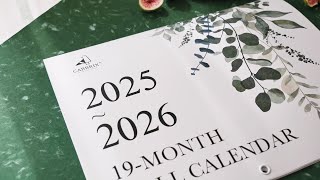 A wall calendar doubled as a desk calendar 🗓️✨ [upl. by Iram981]