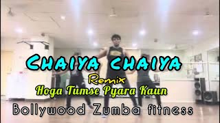 Hoga Tumse Pyara Kaun X chaiya chaiya choreography zumba fitness choreography by zivi [upl. by Nino]