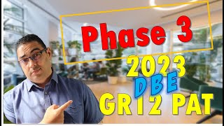 The Ultimate Guide to PAT Phase 3  DBE PAT 2023  How to Prepare for the Final Phase [upl. by Alrick]