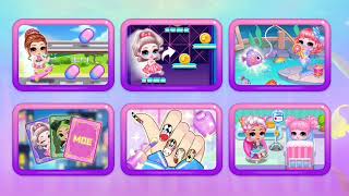 Sweet Dolls Dream World games  Fun Doll Dress up and princess game part2 [upl. by Akehsyt]