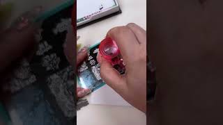 How To Flip Your Nail Stamped Image  Maniology DIY Nail Stamping shorts [upl. by Ateuqirne326]