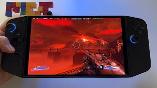 DOOM  Lenovo Legion GO  1200p high graphics Vulkan API [upl. by Haran]