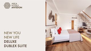 Deluxe Dublex Suite  New Rooms at Akka Hotels Antedon [upl. by Yenffit]