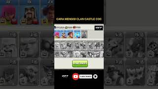 CLAN CASTLE CLASH OF CLANS [upl. by Barret]