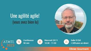 Une agilité agile  Vous avez bien lu [upl. by Lokkin]