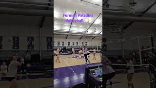 Furman Paladins Volleyball 🏐 vs UT Chattanooga Volleyball furmanjoust furman socon [upl. by Tanhya]