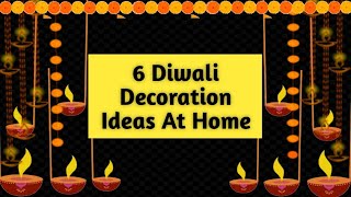 6 DIY for Diwali 🪔 Affordable Diwali Home Decor  Diwali gift ideas ‎BubblysDiary [upl. by Castora579]