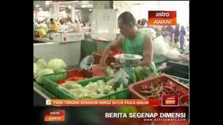 FAMA tangani kenaikan harga sayur pasca bajir [upl. by Rosenkranz]