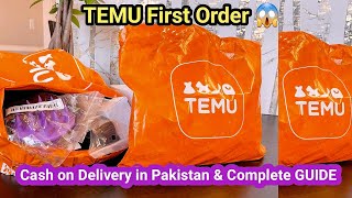 FIRST EVER TEMU SHOPPING HAUL Temu Unboxing With Delivery info Temu InPakistan By Javeria Sarib [upl. by Nylteak581]