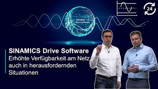 SINAMICS Drive Software  Erhöhte Verfügbarkeit am Netz auch in herausfordernden Situationen [upl. by Yebloc]