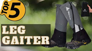 ✅ TOP 5 Best Leg Gaiters Today’s Top Picks [upl. by Ahsiekahs]