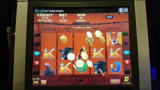 CROWN CASINO MELBOURNE  Pokies  Big Red 2  3 June 2017  Big Payout [upl. by Acihsay]