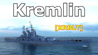 World of WarShips Kremlin  4 Kills 275K Damage [upl. by Eilegna]