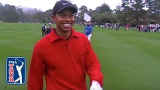 Top 10 Tiger Woods Shots on the PGA TOUR [upl. by Ciapha]