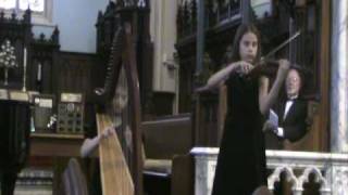 Schuberts Ave Maria for violin and harp [upl. by Tonl]