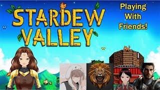 Playing with Friends  Stardew Valley Multiplayer  E2 [upl. by Annawt]