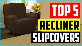 TOP 5 Best Recliner Slipcovers in 2021 [upl. by Cattima]