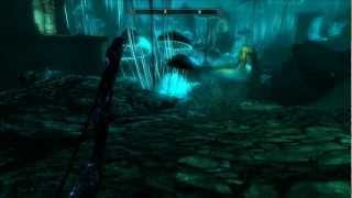 Lets Play Skyrim Blind Part 218 Blackreach  Sinderions Field Laboratory [upl. by Jerad]