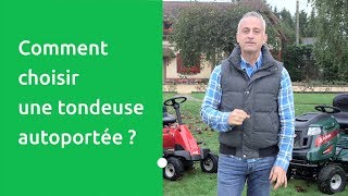 Bien choisir son tracteur tondeuse [upl. by Rubina]