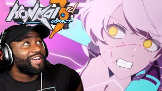 Genshin Impact Gamer Reaction to Animated Short Meteoric Salvation  Honkai Impact 3rd [upl. by Rickert953]