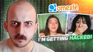 Hacking Into OMEGLE Calls Prank Hilarious Reactions Part21 [upl. by Newsom991]