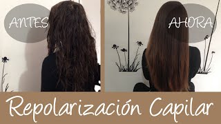 Repolarización capilar casera  Repara tu cabello [upl. by Haughay790]