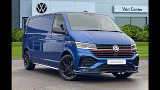 Approved Used Volkswagen Transporter Sportline Panel Van  Volkswagen Van Centre Wrexham [upl. by Wallace538]