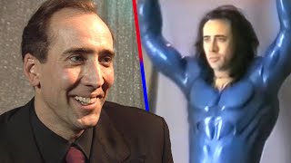 Nicolas Cage Talks SUPERMAN Movie That Was NEVER Made Flashback [upl. by Noinatrad]