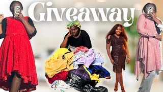 MASSIVE WARDROBE DECLUTTER  DONATE  GIVEAWAY [upl. by Cinimmod359]