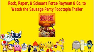 KCPA Movie Rock Paper amp Scissors Force Rayman amp Co to Watch Sausage Party Foodtopia Trailer [upl. by Llerrit]