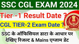 SSC CGL 2024 Tier 1 Result Date amp Tier 2 Exam Date  SSC CGL Mains 2024 Exam Date [upl. by Llert]