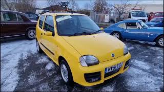 2001 FIAT SEICENTO SPORTING  MATHEWSONS CLASSIC CARS  14 amp 15 FEBRUARY 2024 [upl. by Minnaminnie951]