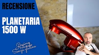 RECENSIONE PLANETARIA CAMIC 1500 W 8lt 6 velocità [upl. by Alleber163]