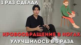 Увеличиваем кровообращение в ногах Пройдет боль судороги холод в ногах [upl. by Trev]