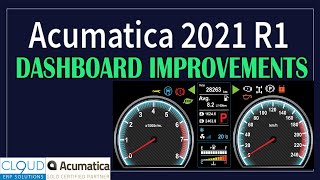 Acumatica 2021 R1  Dashboard Improvements [upl. by Adyht160]