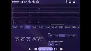 Riffler A phrygian dominant riff 140bpm 061924 [upl. by Yraht]